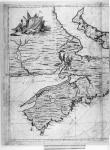 MAP of NOVA SCOTIA, or ACADIA: with the ISLANDS of CAPE BRETON and ST JOHN'S, From Actual SURVEYS, by Captn MONTRESOR, Engir 1768. [cartographic material] 1768.