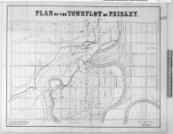 Plan of the Townplot of Paisley. [cartographic material] [1858]