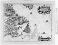Extrema Americae Versus Boream ubi Terra Nova Francia Adjacentiaq. Armsteledami Io: Blaeu Exc. [cartographic material] [1662].
