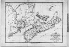 A map of the provinces of New Brunswick and Nova Scotia describing all the new settlements township &c including also the islands of Cape Breton and Prince Edward, By James Wyld Nov. 15th 1825. [cartographic material] 1825.