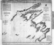 Lake Ontario Coast Chart No. 1. Stony Point and South Bay Point to Howe Island. Projected from a trigonometrical Survey executed under the orders of Major C.B. Comstock, Corps of Engineers, Bvt. Brig. Gen. U.S.A. in 1873, '74, and '75. Survey of the Northern and North Western Lakes made in obedience to Acts of Congress and orders from the Headquarters of the Corps of Engineers, War Department. [cartographic material] 1875