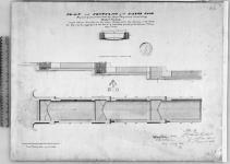 Plan and Sections of the Large Lock. Proposed by Lieut. Col. John By, Royal Engineers, Commanding Rideau Canal; John By, Lt. Colonel, Roy'l. Engrs. Com'g. Rideau Canal, 1st December. 1827. [AA 6]. [cartographic material] 1827