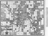 Great West Drafting Co's Plan of the City of Calgary. Alberta Canada 1912. [cartographic material] 1912