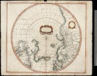 [Polie Arctici, et circumiacentuim terrarum descriptio novissima] [Henrici Hondius] [cartographic material] [1636].