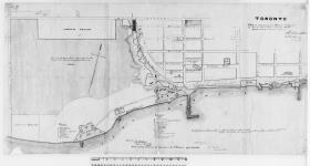 Toronto plan to accompany the returns called for by Board's order, 10 Jan. 1851. [cartographic material] 1851.