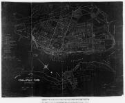 Map of Halifax N.S. and Dartmouth. Traced by J.R. Brannon Sergt. R.C.E. 17/3/22. ...3/11/1922. 48-29-20 [cartographic material] 1922