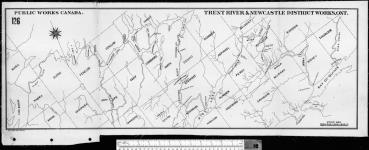 Trent River & Newcastle District Works, Ont. Public Works Canada. Mortimer & Co. Ottawa. [cartographic material] [1900]