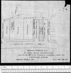 Sketch showing site of coal bins proposed to be erected by Mr. Vital Paradis at St Gabriel Basin No. 2 Lachine Canal. Montreal 20th Dec'r. 1881. [cartographic material] 1881