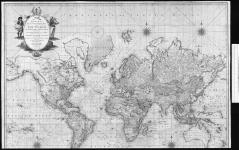Bowles's New Four-Sheet Map of the World...London: Bowles and Carver, 1797. [cartographic material] 1797.
