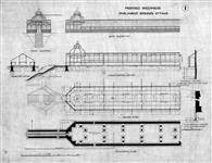 Grounds, Parliament Buildings, Ottawa. Proposed greenhouse [foundation plan, elevations, section and ground plan] [1898]