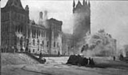 Fire - Parliament Buildings - Ottawa Feb. 1916