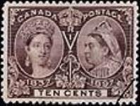 1837-1897 : [La reine Victoria, timbre-poste du jubilé] [document philatélique] n.d.