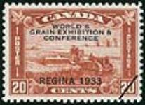 World's Grain Exhibition & Conference, Regina, 1933 [document philatélique] 1933