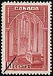 [Chapelle commémorative, tour de la Paix, Édifices du Parlement, Ottawa] [document philatélique] 1938