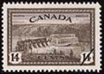[Hydro-Electric Power Station on Saint Maurice River, Quebec] [philatelic record] 1946