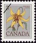 [Canada lily] [philatelic record] 1977