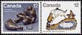 Inuit hunting [philatelic record]