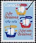 New Brunswick, 1784-1984 = Nouveau-Brunswick, 1784-1984 [philatelic record] 1984