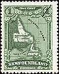 [Map of Newfoundland and Labrador] [philatelic record] 1931