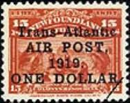 Trans-Atlantic air post, 1919 [philatelic record] 1919