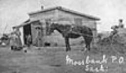 [Mossbank, Sask. post office] [graphic material] 1909