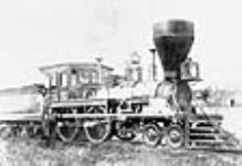 [Ottawa's first railway engine, The Old Ottawa] [graphic material] 1861