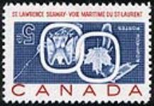 St. Lawrence Seaway = Voie maritime du St-Laurent [document philatélique] 1959