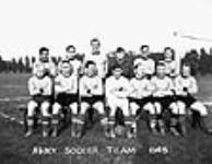 [Army soccer team] [graphic material] 1945