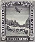 [Dogsled and airplane] [philatelic record] 2 January, 1931