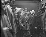 H.M. The King at Maple Leaf Club, April 1919 Apr. 1919