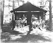 Views taken at 136 Company, C.F.C., Black Lake, Farnham, [Canadian Forestry Corps] 1914-1919
