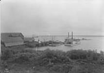 (Canada Alaska Boundary) Alaska Commercial Co.'s wharf - St. Michael 1897