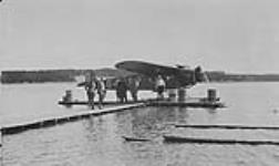 Fokker 'Super Universal' aircraft G-CASP of Western Canada Airways Ltd. near Island Falls, Sask., July 1929