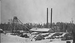 Adanac Gold Mines Ld. shaft, Rouyn, P.Q 1934