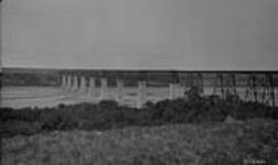 C.N.R. bridge crossing Saskatchewan River, Sask. 1921