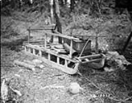 [Chipewyan Indian] sleigh used on lake ice in spring. N.W.T. 1926