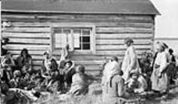 Ojibway Indians at Osnaburgh House, Ont 1929