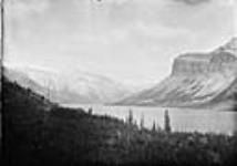 Lake Minnewanka from Spur Mt. Alta 1902