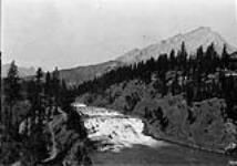 Bow River Falls, Banff, Alta 1913