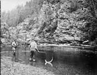 Salmon pool, North West Miramichi ca. 1900-1910