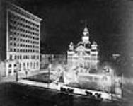 The City Hall, illuminated, Winnipeg 1905