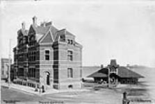 Post Office & G.T.R. Depot ca. 1920