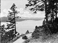 View along the water ca. 1920