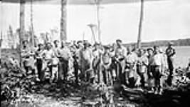 (Relief Projects - No. 51). Fire fighters finished at Camp 3 July 1934