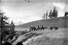 Survey party in Bow Valley, Alta., 1884
