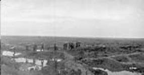Canadians carrying trench mats. Battle of Passchendaele. November, 1917 November, 1917.