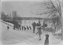 Winter sports in Strathcona Park, Ottawa, Ont., 1925