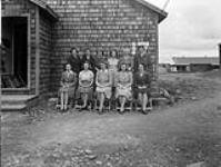 Unidentified female employees of No. 1 Naval Air Gunners School, Yarmouth, Nova Scotia, Canada, 5 October 1943 October 5, 1943.