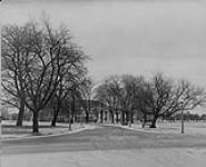 Looking east along Byng Road to Manfacturers Building, Canadian National Exhibition, Toronto, Ont n.d.