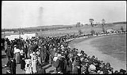 Crowd at race track ca. 1910